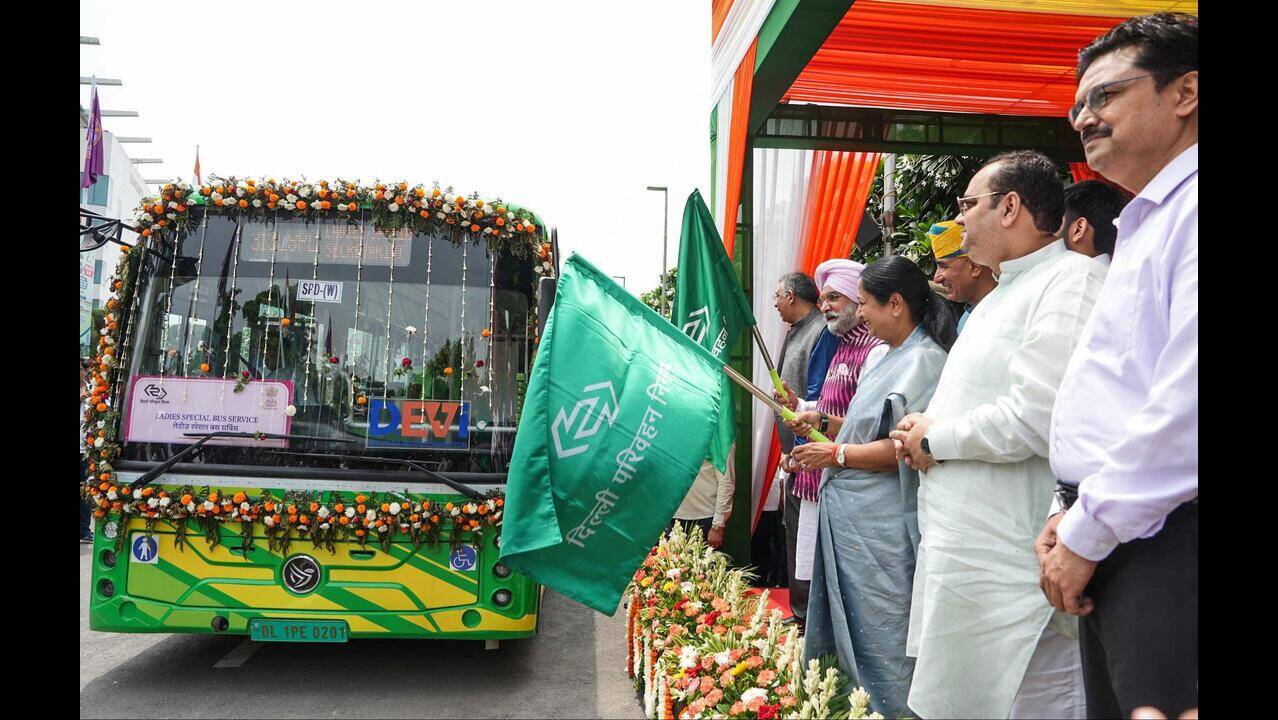 Delhi adds 200 e-buses, total fleet inches close to 7K