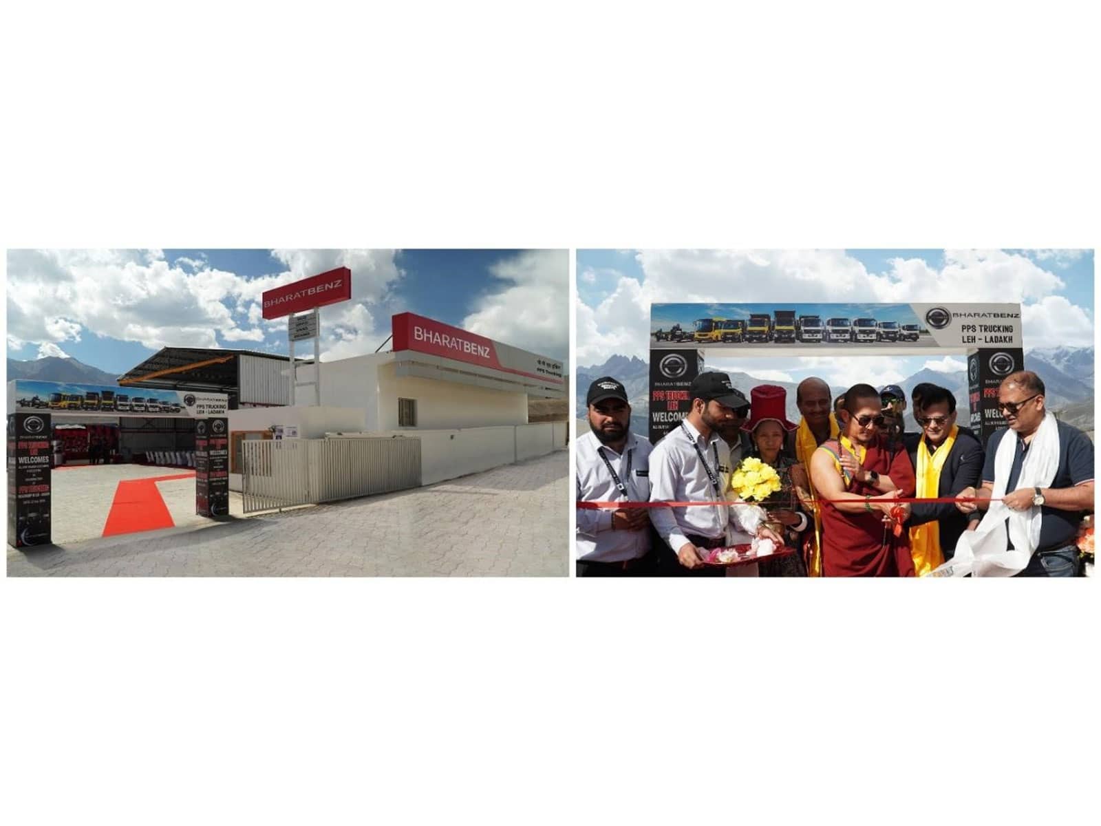 BharatBenz Inaugurates India's Highest-Altitude Workshop at Leh-Ladakh in Collaboration with PPS Trucking