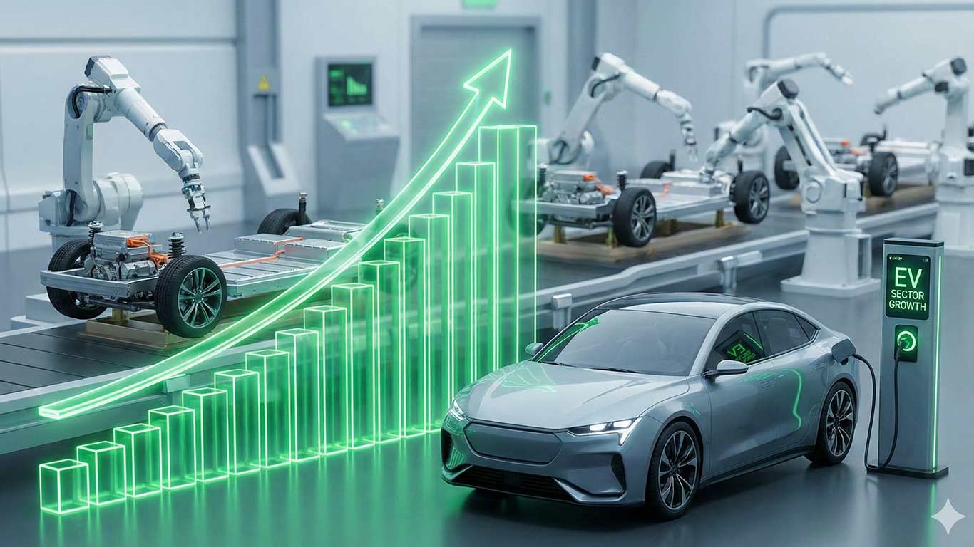 OTO Circle India’s EV Retail Sales Jump 24.6% To 24.5 Lakh Units In ...