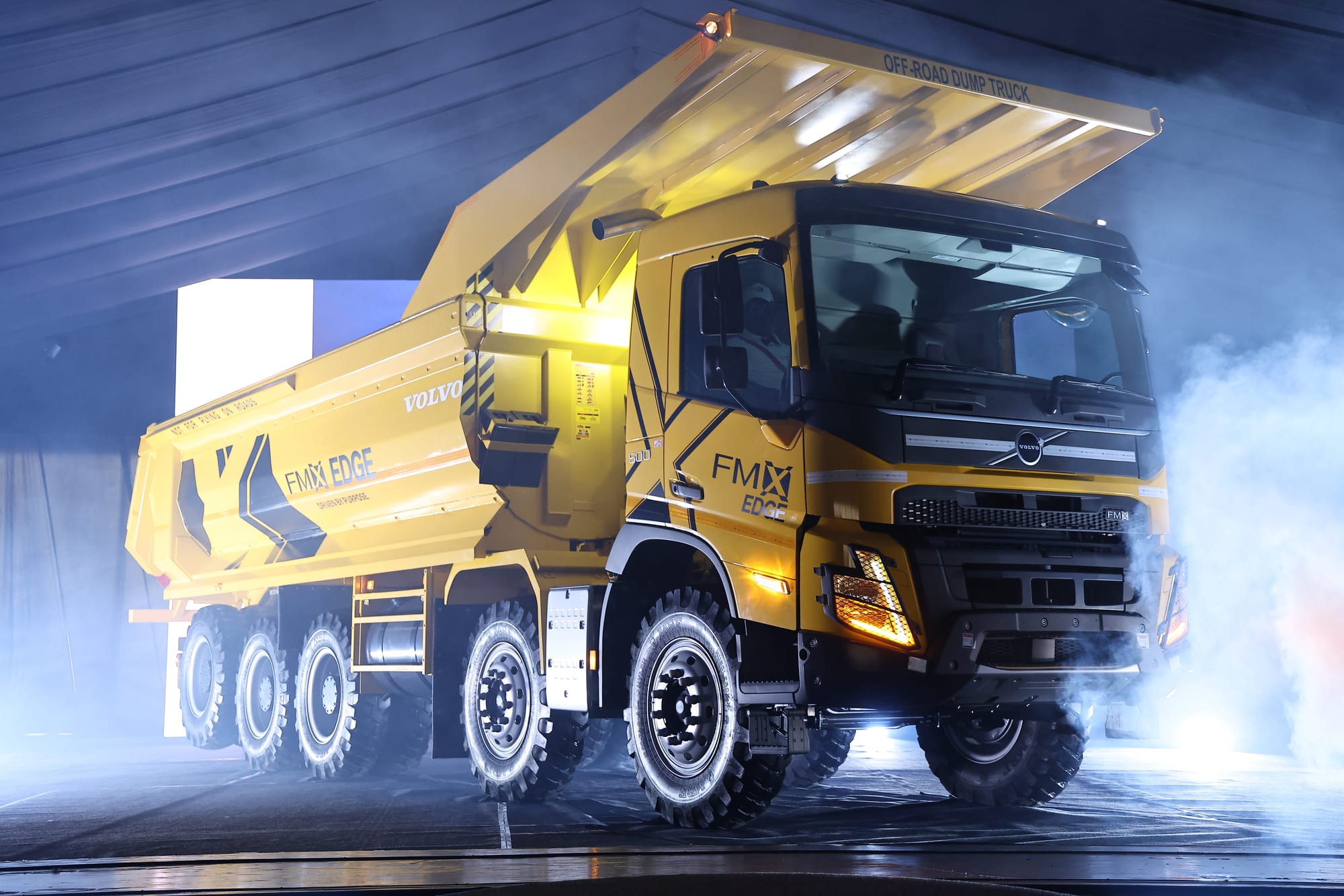 Volvo Trucks India introduces Volvo FMX Edge dump truck