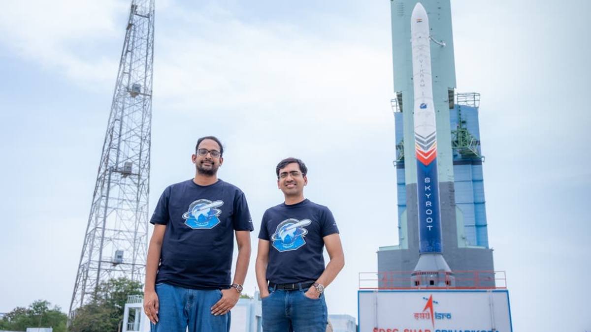 The rocket builders: Pawan Kumar Chandana and Naga Bharath Daka