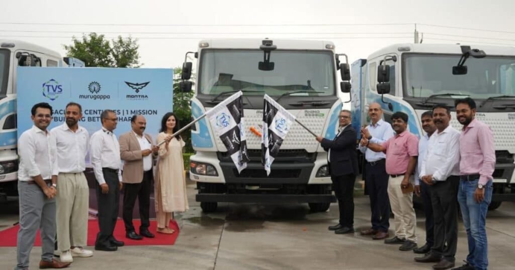 TVS VMS Enters Electric Trucking with 57 Montra Electric Heavy Trucks