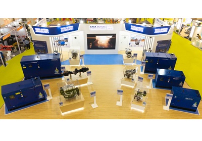 Tata Motors showcases next-generation aggregates portfolio at Bauma CONEXPO India 2026