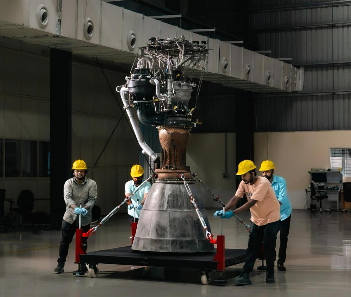 India’s first privately-built 800 kN FFSC engine unveiled