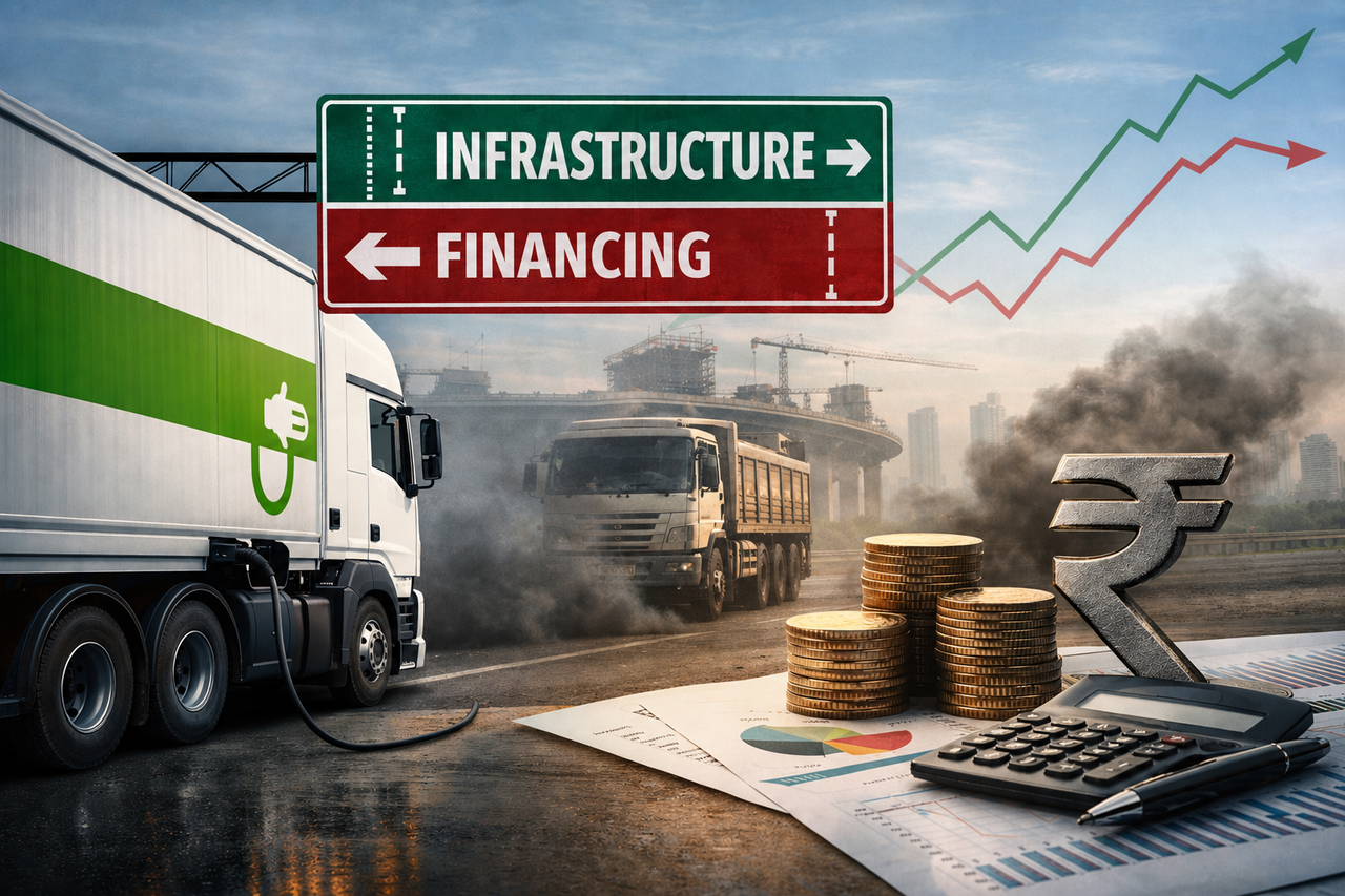India’s Electric Truck Adoption Stalls Amid Financing and Infrastructure Gaps
