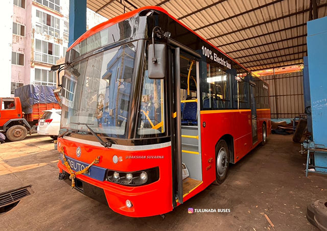 Mangaluru: City’s first private electric bus to be inaugurated on Feb 26