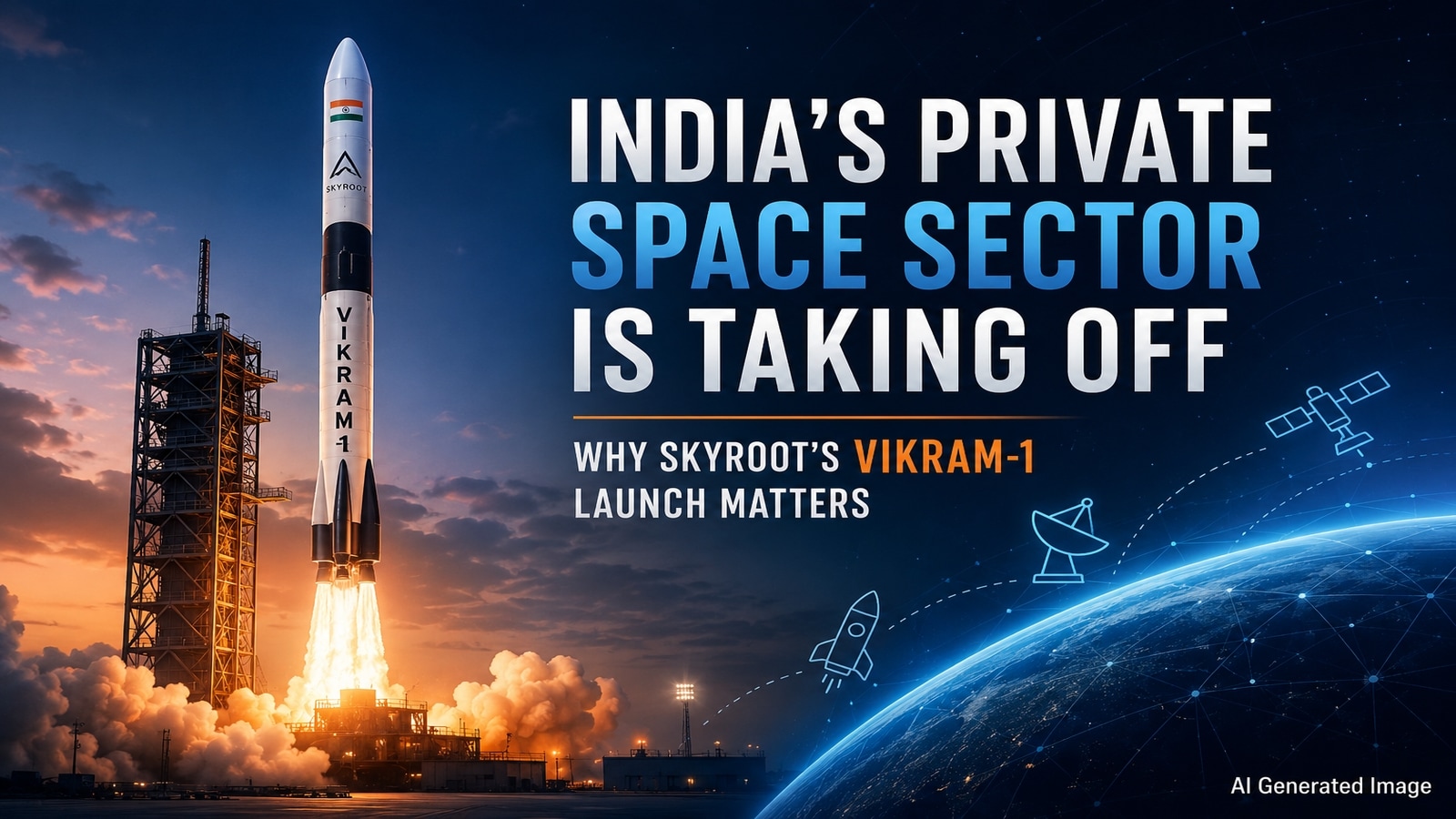 Why Skyroot's private rocket launch could change India's space story