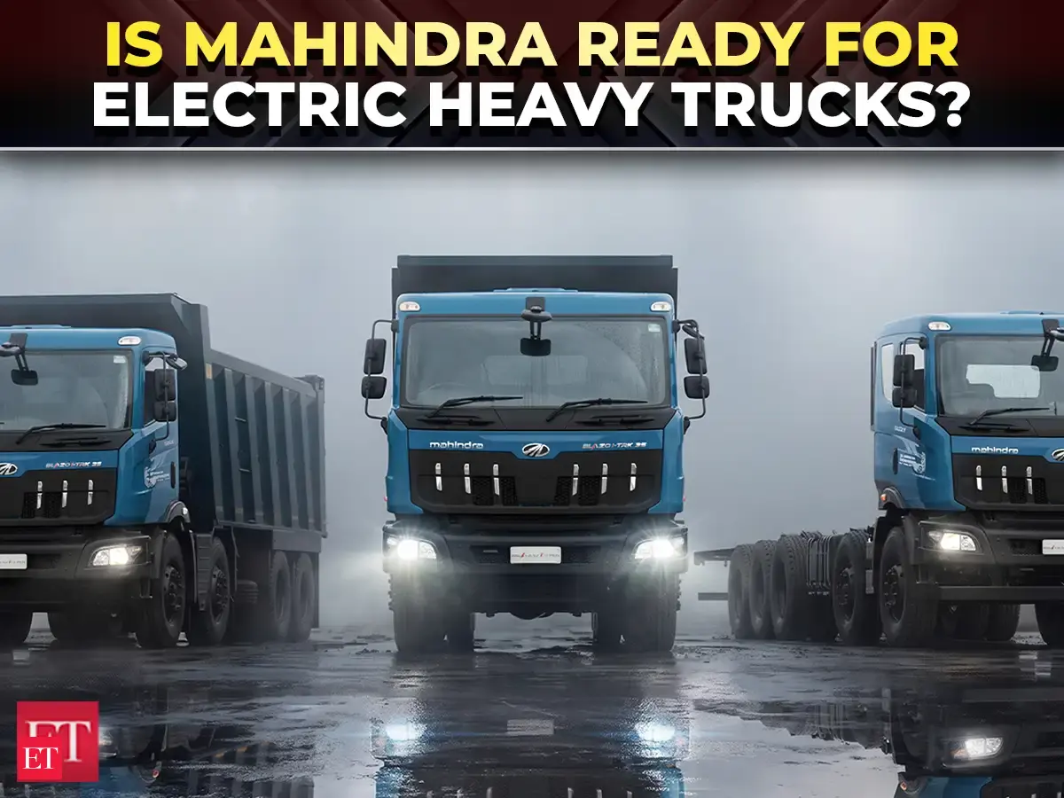 Why Mahindra is not rushing to launch electric heavy trucks: SML Mahindra’s Vinod Sahay explains